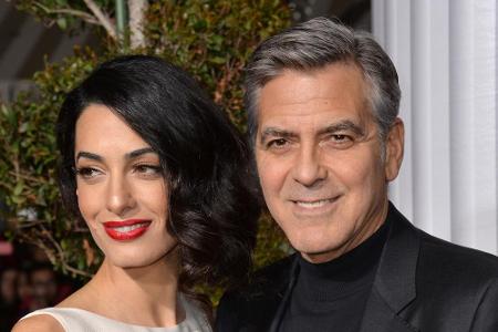 Statt langer Mähne präsentierte Amal Clooney bei der Premiere von 