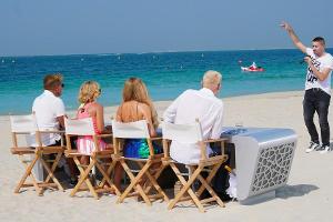 Menderes bei seinem Auftritt vor der "DSDS"-Jury