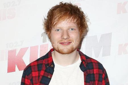 Sänger Ed Sheeran wird in 
