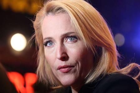 Gillian Anderson im Februar bei der Berlinale