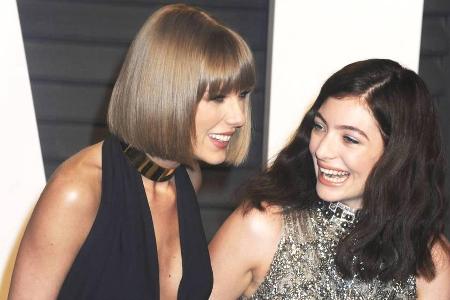 Taylor Swift (l.) und Lorde bei der Vanity Fair Oscar-Party im Jahr 2016
