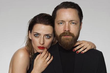 Eva Padberg und ihr Mann Niklas Worgt lieben es, gemeinsam Musik zu machen