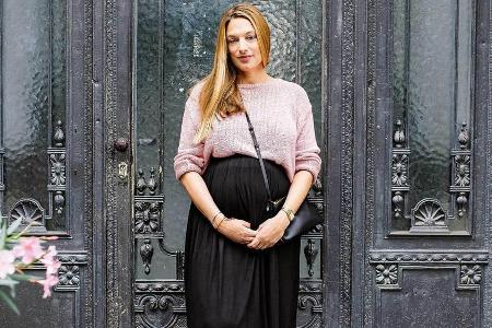 Barbara Franzreb weiß die Vorzüge eines Maxirocks zu schätzen