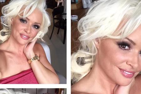 Daniela Katzenberger beim Kalender-Shooting