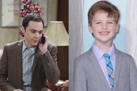 Jim Parsons (l.) spielt in 
