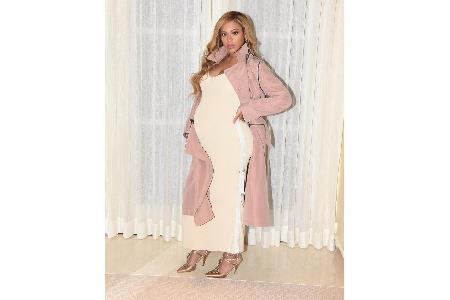 Man kann deutlich sehen, dass es bei Beyoncé bald soweit sein dürfte