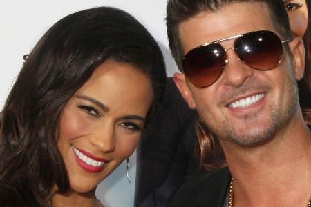 Robin Thicke und Paula Patton auf einem Event im September 2013