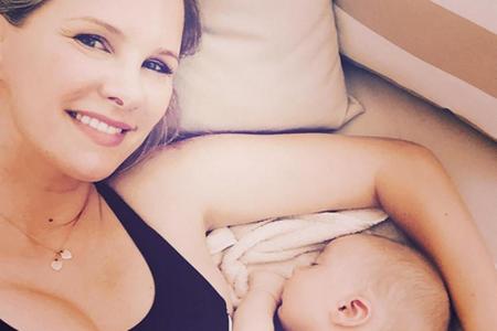 Anton ist am 14. April geboren. Monica Meier-Ivancan und Ehemann Christian sind nun stolze Eltern von zwei Kindern.