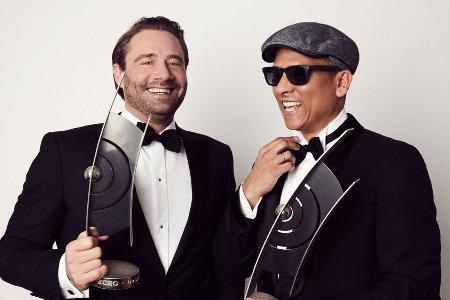 Sasha (l.) und Xavier Naidoo freuen sich auf ihre Aufgabe als Echo-Moderatoren