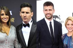 Gerard Piqué und Shakira werden wohl nicht zur Hochzeit von Leo Messi und Antonella (l.) kommen