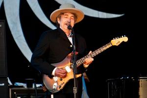 Bob Dylan bei einem Konzert