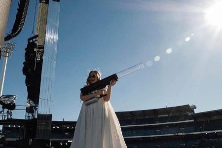 Adele scheint auf ihrer Tour viel Spaß zu haben