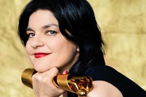 Schauspielerin Jasmin Tabatabai mit der begehrten Lola