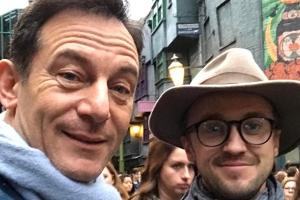 Wieder vereint: Jason Isaacs (l.) und Tom Felton