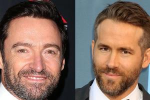 "Wolverine"-Darsteller Hugh Jackman (l.) und "Deadpool"-Mime Ryan Reynolds
