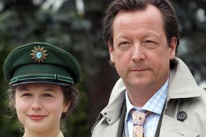 Matthias Brandt als Kommissar Hanns von Meuffels mit seiner "Polizeiruf 110"-Kollegin Anna Maria Sturm als Anna Burnhauser