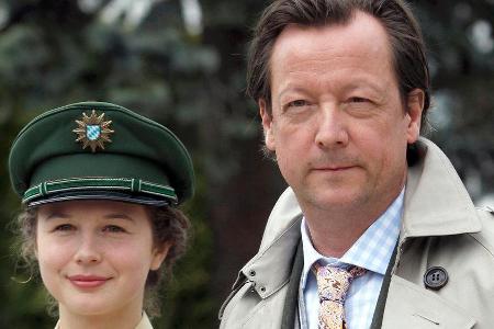 Matthias Brandt als Kommissar Hanns von Meuffels mit seiner 