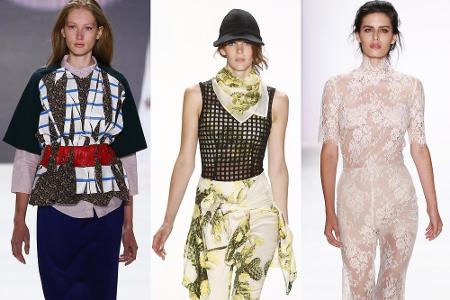 Ist das ein Tapetenmuster oder ist das Fashion? Die Designer 