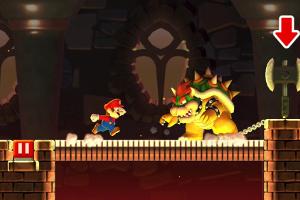Mario und sein alter Erzrivale Bowser in "Super Mario Run"