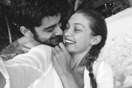 Ganz viel Liebe gab es für Gigi Hadid. Sie ließ ihre Instagram-Fans an ihrem Liebesglück mit Zayn Malik teilhaben.