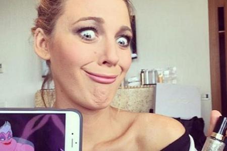 Besonders hübsch ist das nicht, aber dafür witzig! So verrückt gucken wie die Comic-Figur 