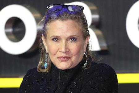 Dem Tod begegnete Carrie Fisher anscheinend mit Humor
