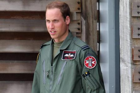 Prinz William wird nicht mehr lange eine Piloten-Uniform tragen