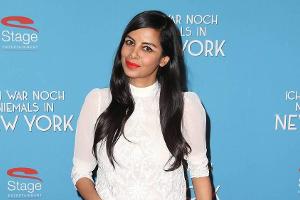 Collien Ulmen-Fernandes bei der Musicalpremniere von "Ich war noch niemals in New York" in Hamburg