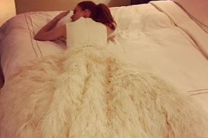 Barbara Meier will nach der rauschenden Golden Globe After Party nur noch ins Bett