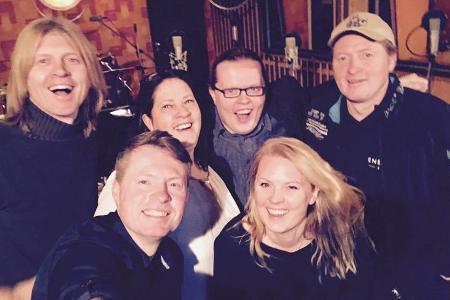 Gemeinsam im Studio: The Kelly Family