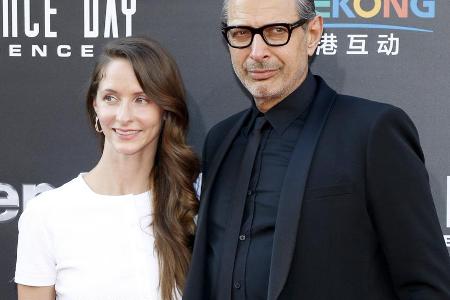 Jeff Goldblum und seine Frau Emilie Livingston in Los Angeles bei der Premiere von 