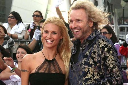 Thomas Gottschalk und Michelle Hunziker bei einer Filmpremiere 2009 in Los Angeles