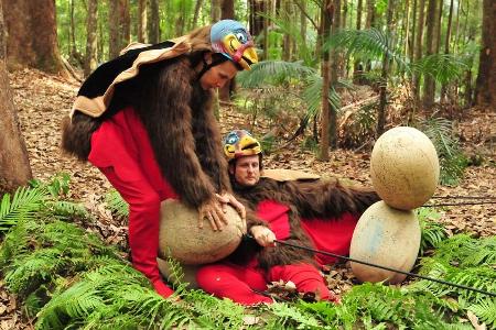 Florian Wess (l.) und Jens Büchner gehen auf die Schatzsuche