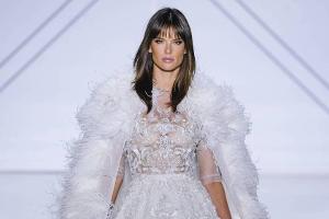 Alessandra Ambrosio bei der Brautmodenschau