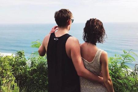 Lena Meyer-Landrut mit ihrem Freund Max