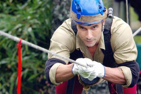 Marc Terenzi während der Dschungelprüfung