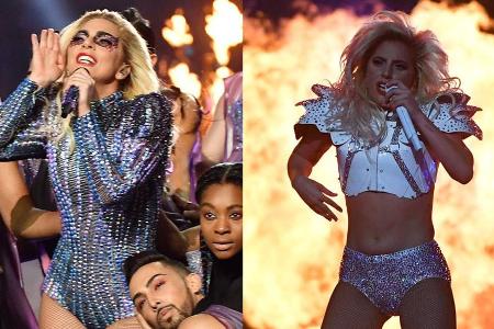 In diesen Outfits rockte Lady Gaga die Super-Bowl-Halbzeitshow