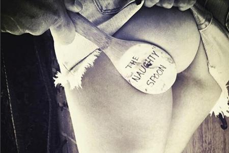 Heidi Klums neuester Instagram-Post: Ein Po und ein Löffel