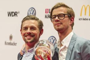 Werden zukünftig auch alleine auftreten: Joko Winterscheidt (r.) und Klaas Heufer-Umlauf