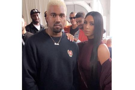 Auf den Snaps von Ehefrau Kim tauchte Kanye dann doch noch auf