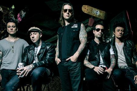 Die Metal-Band Avenged Sevenfold tourt derzeit durch Europa
