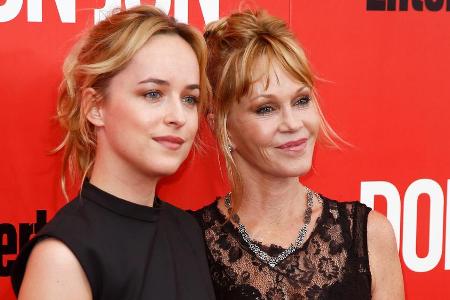 Dakota Johnson mit ihrer Mutter Melanie Griffith