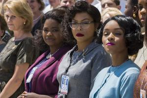 Octavia Spencer (v.l.), Taraji P. Henson und Janelle Monáe spielen in "Hidden Figures" die Hauptrollen