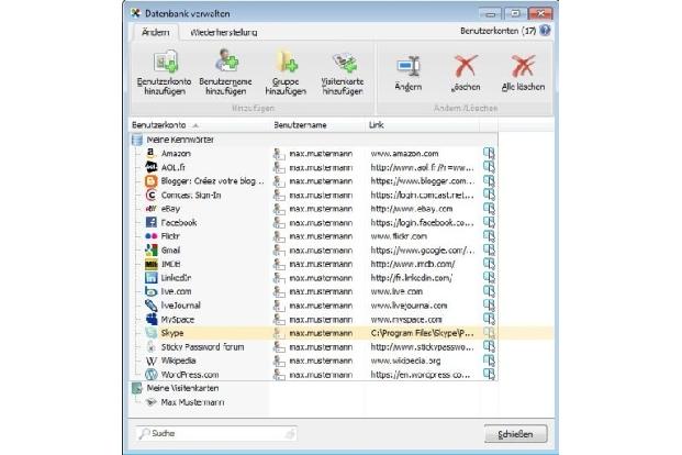 Sticky Password ist ein Passwort-Manager, der Kennwörter generiert und speichert: Er bietet auch Schutz gegen Viren und Keyl...