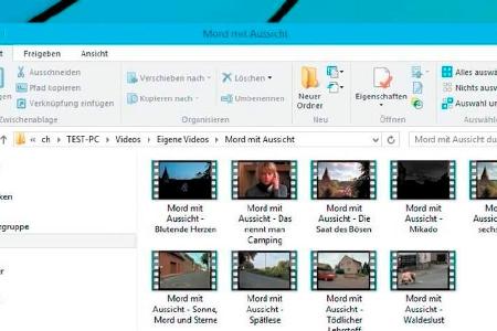 Die Heimnetzgruppe vereinfacht die Freigabe von Bildern, Musik, Filmen und Dokumenten.