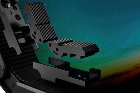 Das Scharnier des Lenovo ThinkPad X1 Fold