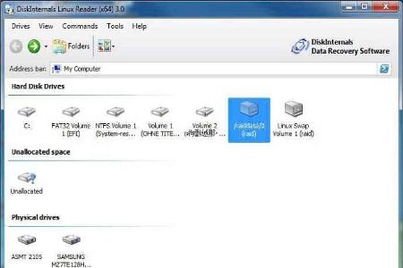 Wenn das NAS-System ausgefallen ist, kommt man mit Linux Reader an die Daten.