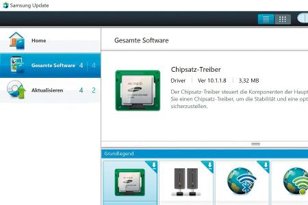 Über verfügbare Firmware-Updates informieren Hersteller-Tools.