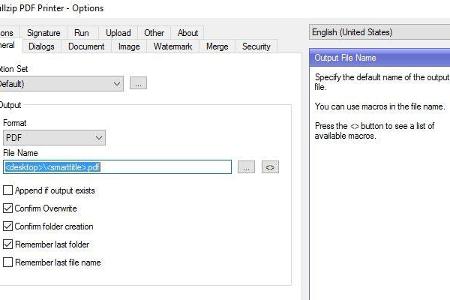 BullZip PDF Printer - Bei dem Tool handelt es sich um Freeware, die Einrichtung erfolgt als Druckertreiber. Wenn Sie eine PD...