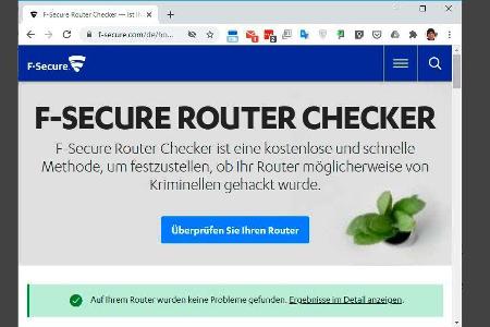 Mit dem F-Secure-Onlinetest finden Sie heraus, ob die DNS-Server-Konfiguration in Ihrem Router manipuliert wurde. Einige PC-...